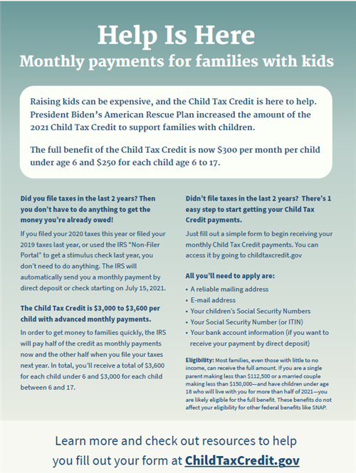 Child tax credit
